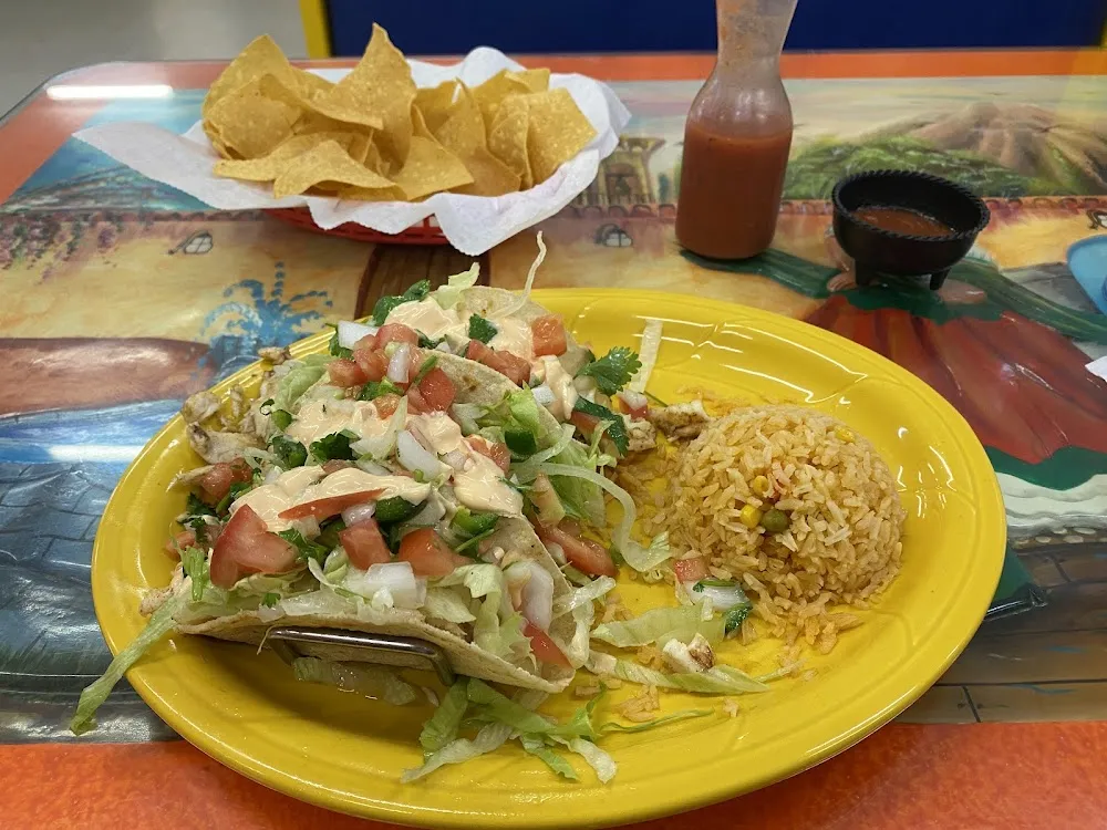 Taco Salad Fajita Shrimp